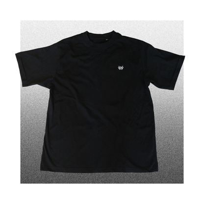 OVERSIZED BLACK HARDWOODHOLDS  T-SHIRT